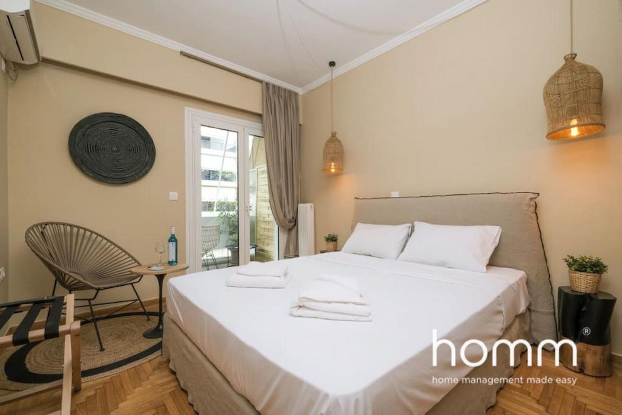Athens Riviera Homm Flat 4 Min Walk From Beach, Thiseos Str Esterno foto
