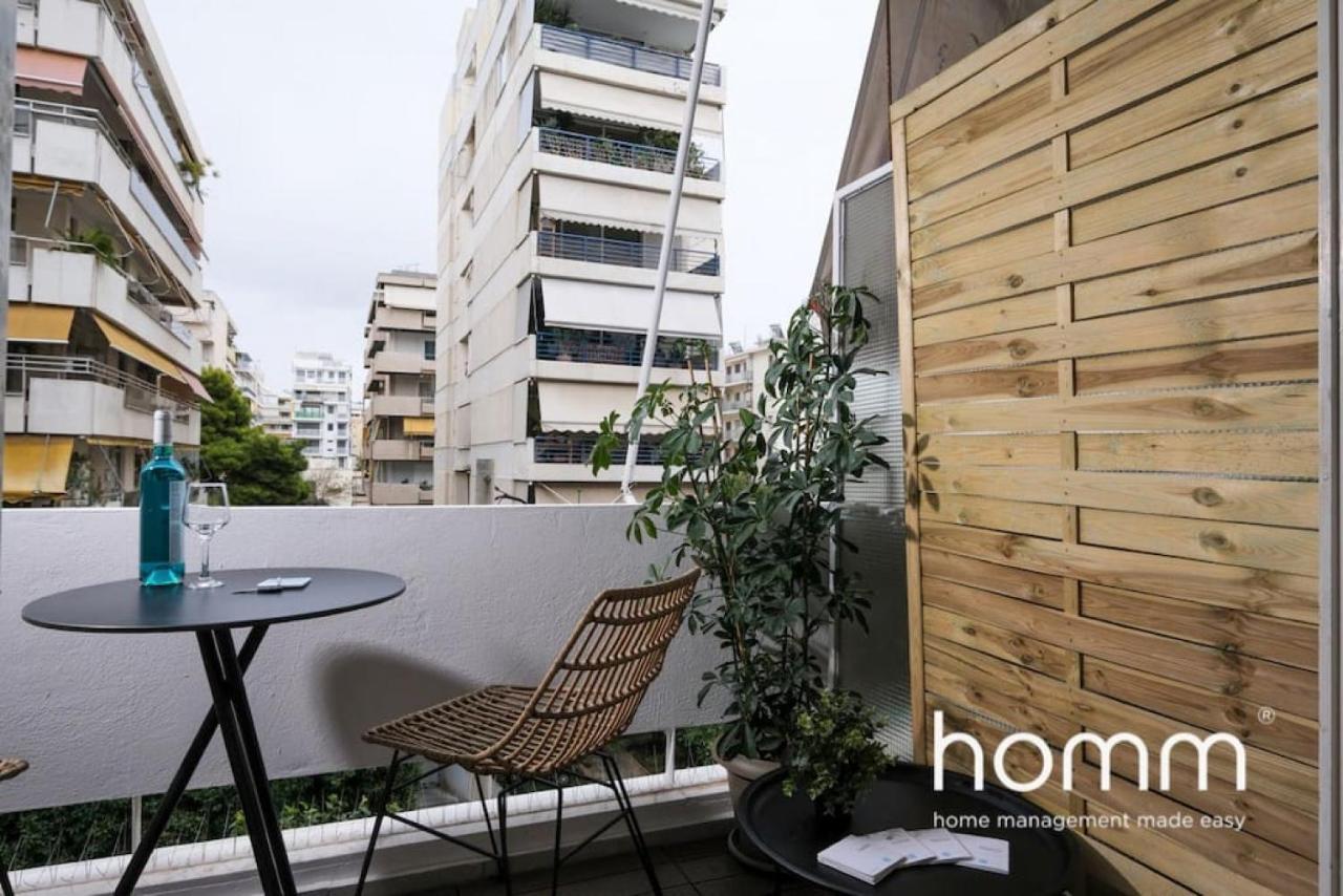 Athens Riviera Homm Flat 4 Min Walk From Beach, Thiseos Str Esterno foto