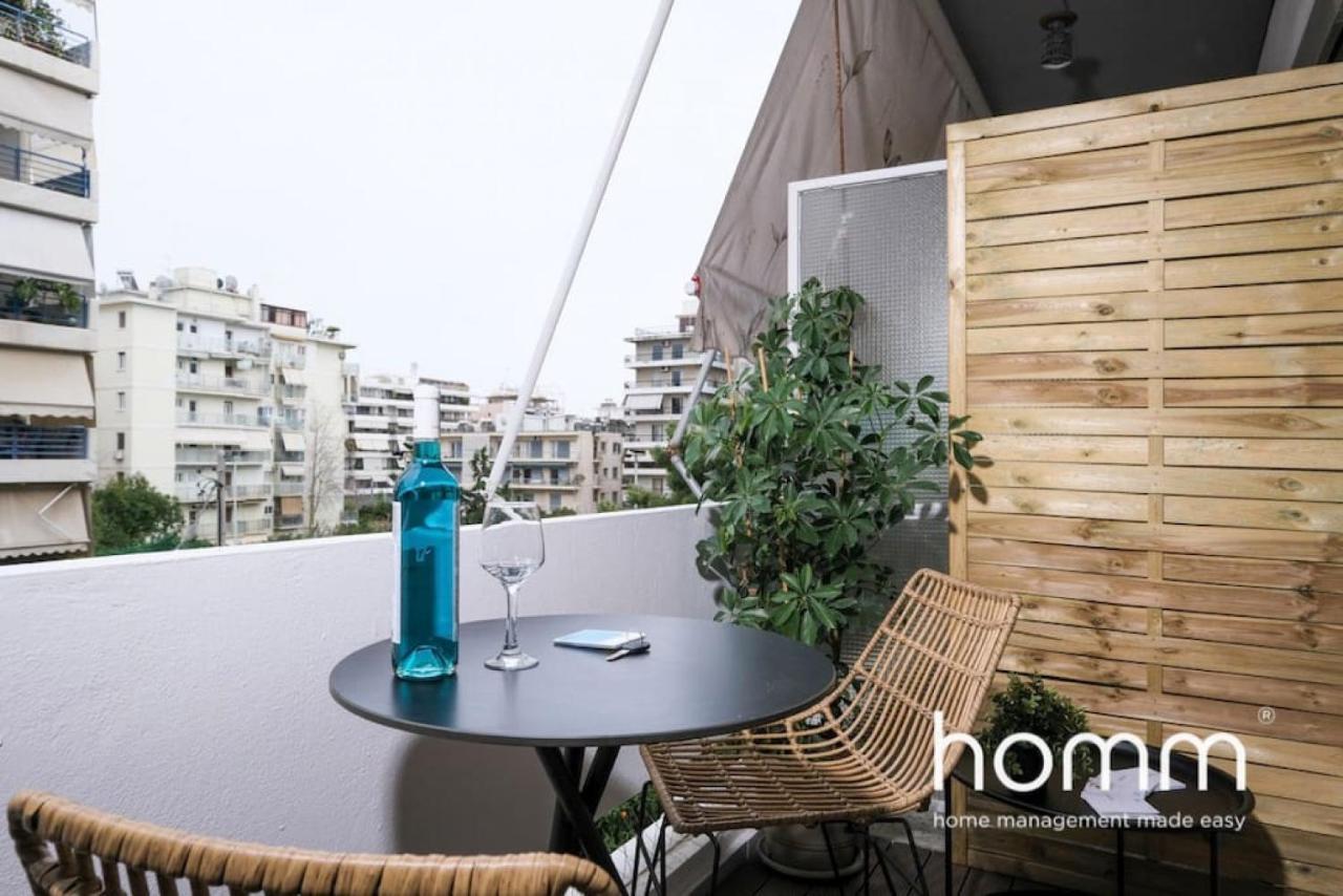Athens Riviera Homm Flat 4 Min Walk From Beach, Thiseos Str Esterno foto